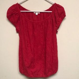 Ladies short sleeve top